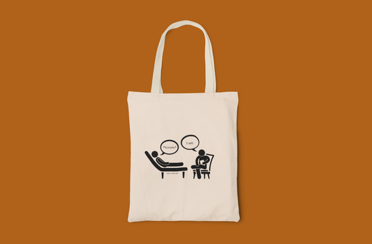 Screams in Therapy Tote Bag